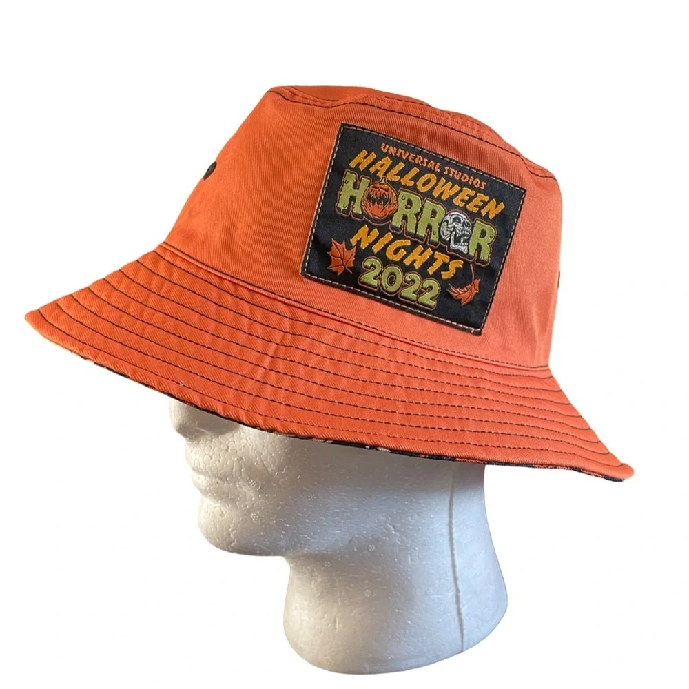 Universal Studios Halloween Horror Nights 2022 Reversible Bucket Hat One Size